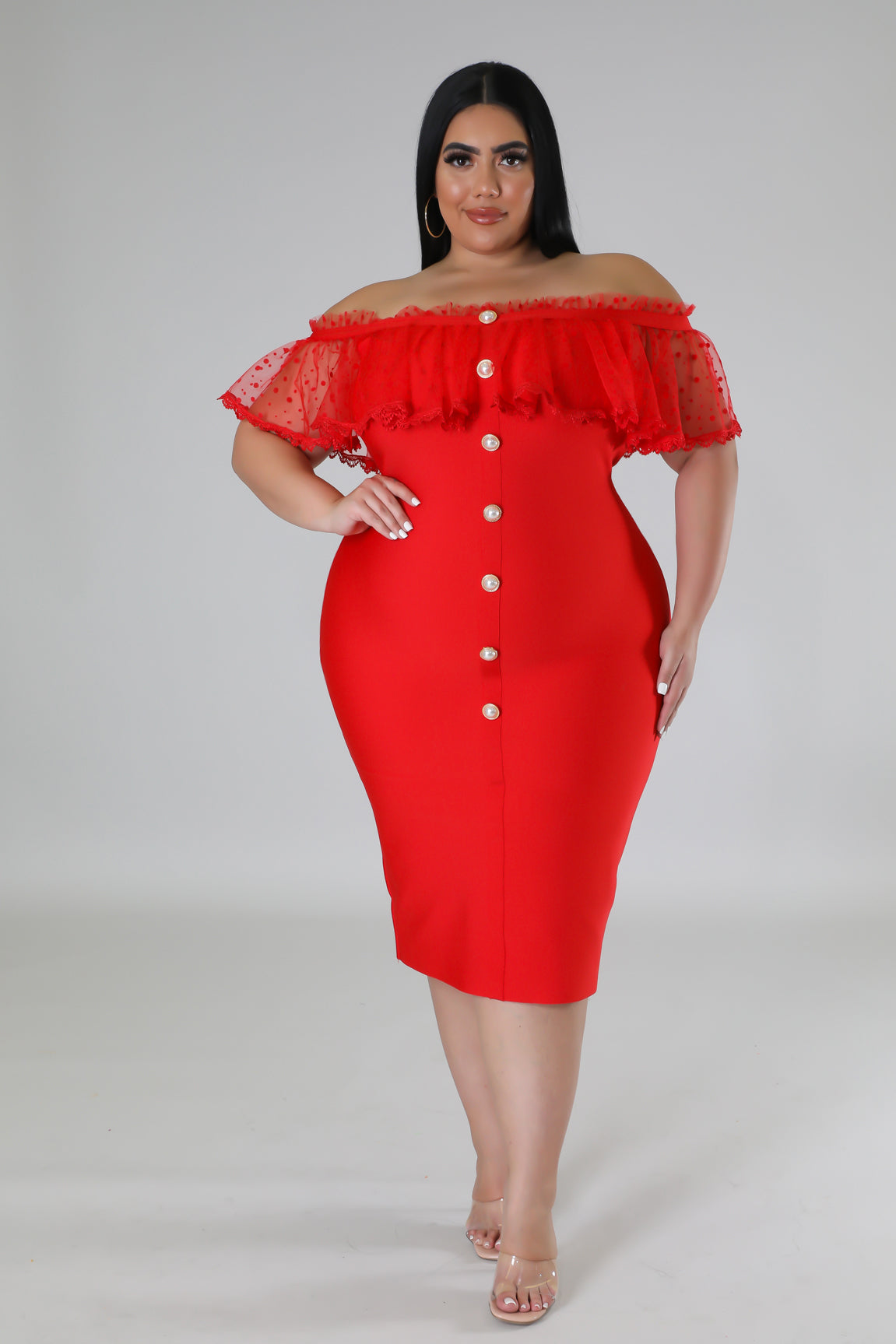 Feeling good red dress
